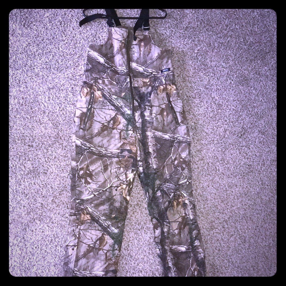 Camo overalls